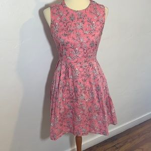 Gap Pink Floral Dress with White Flowers